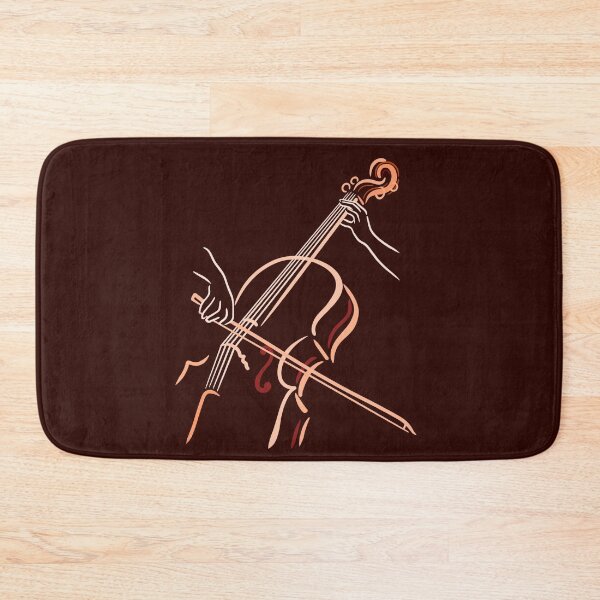 Item preview, Minimal Cello Line Art : Cellist  designed and sold by Kate Hyunsu Cho.