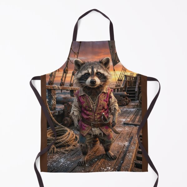 Item preview, The Dread Pirate Racoon designed and sold by Tridentulus.