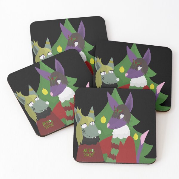 Item preview, NightDirge Indie Game - Festive Girlfriends Dirge and Anna Christmas Tree designed and sold by TimeLierG Games.