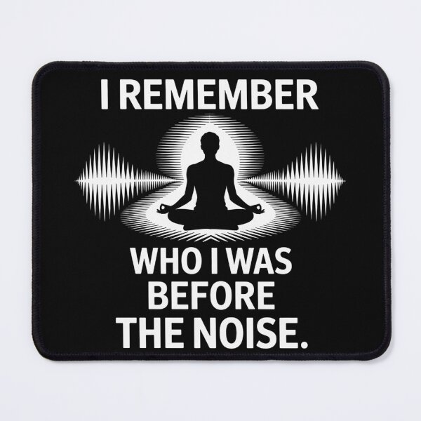 Item preview, Mindfulness Before The Noise Yoga designed and sold by FndPardaL.