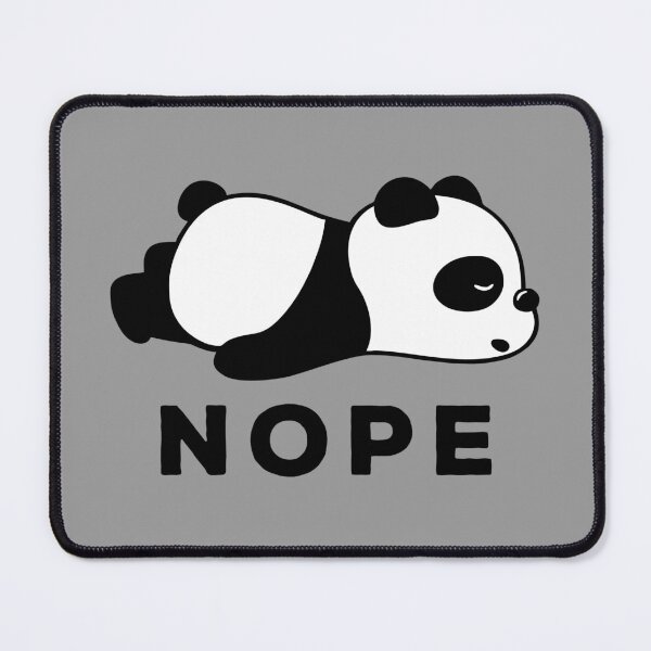 Item preview, Nope, Not Today - Lazy Bear Panda designed and sold by kalyaidriza.