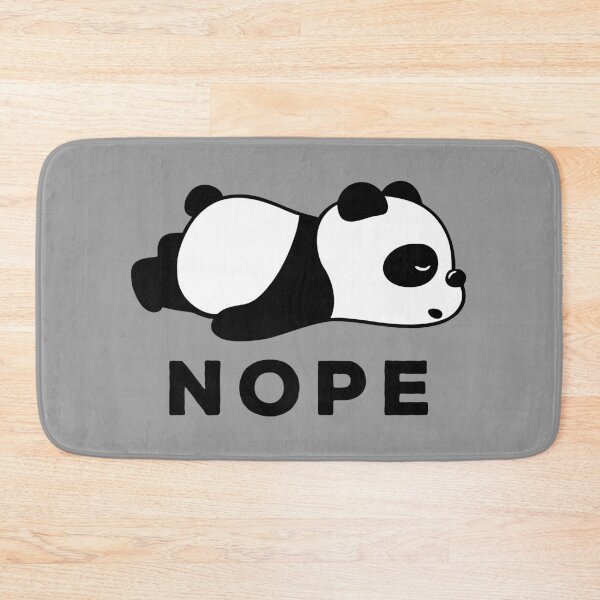 Item preview, Nope, Not Today - Lazy Bear Panda designed and sold by kalyaidriza.