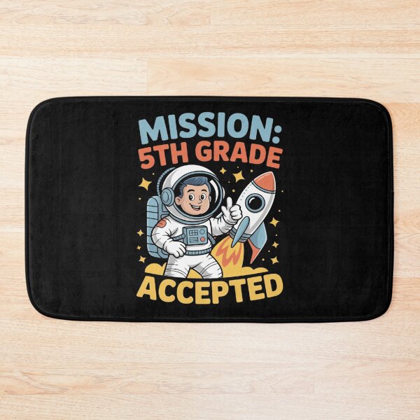 Item preview, Mission Fifth 5th Grade Accepted Astronaut Back to School designed and sold by FndPardaL.