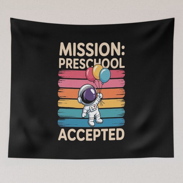 Item preview, Mission Preschool Accepted Astronaut Back to School Boys designed and sold by FndPardaL.