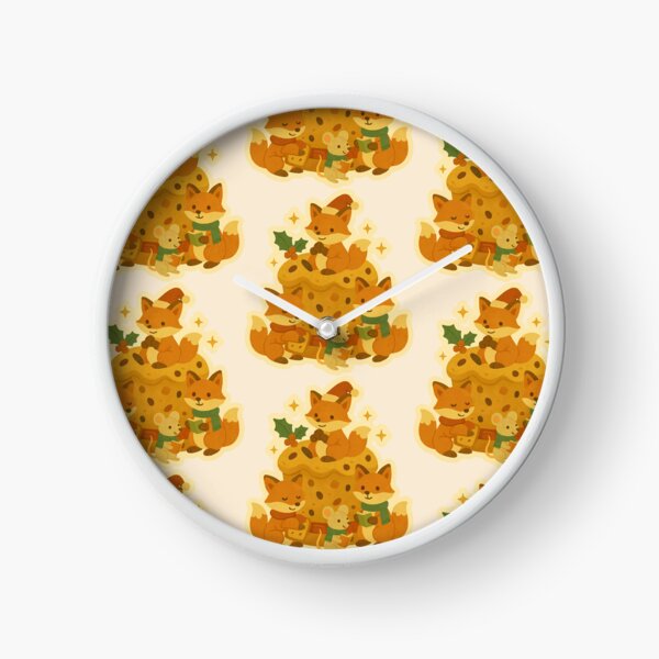 Item preview, Italian Christmas Panettone with Fox Trio – Cozy Holiday Art designed and sold by Tiny Joy World.