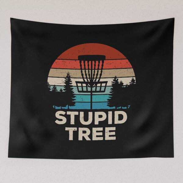 Item preview, Stupid Tree - Funny Frisbee Disc Golf Gift designed and sold by kalyaidriza.