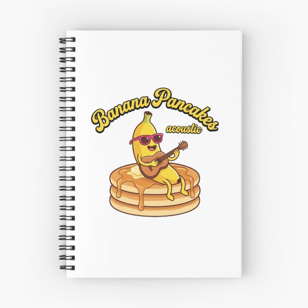 Item preview, Banana Pancakes Acoustic Cute Cartoon Mascot for Music Lover designed and sold by chattsuede.