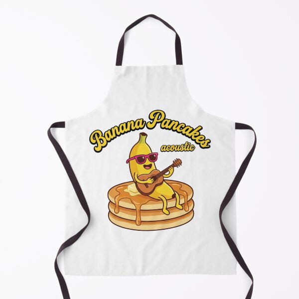 Item preview, Banana Pancakes Acoustic Cute Cartoon Mascot for Music Lover designed and sold by chattsuede.