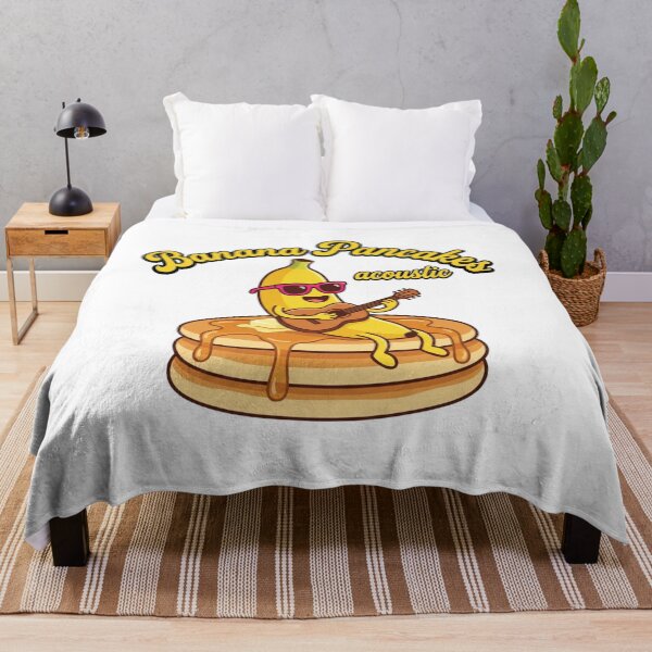 Item preview, Banana Pancakes Acoustic Cute Cartoon Mascot for Music Lover designed and sold by chattsuede.