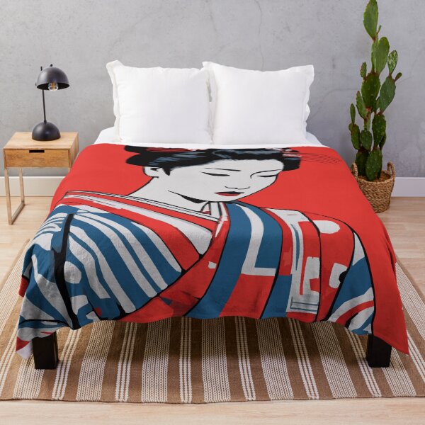 Item preview, Modern Pop Art Geisha - Kyoto Japan Aesthetic designed and sold by Taanva.