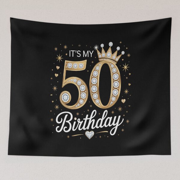 Item preview, It's My 50th Birthday Diamond Shoes 50 Years Old Women designed and sold by catsdothingz.