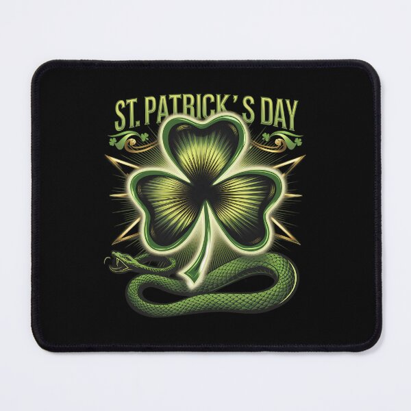 Item preview, Happy Saint Patrick's Day snake designed and sold by AsteriskDatBArt.