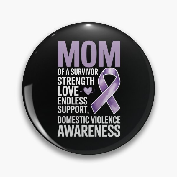 Item preview, Mom of a Survivor Domestic Violence Awareness Support designed and sold by FndPardaL.