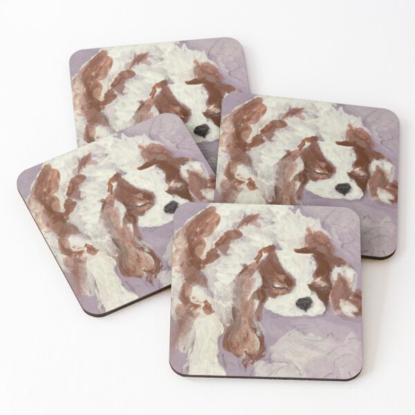 Item preview, Sleepy Blenheim Cavalier designed and sold by ElenaCarin97.