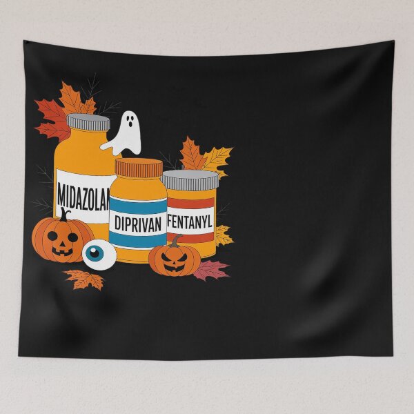 Item preview, Happy Halloween ER Nurse  Halloween ICU Nurse designed and sold by Eskomeranola.