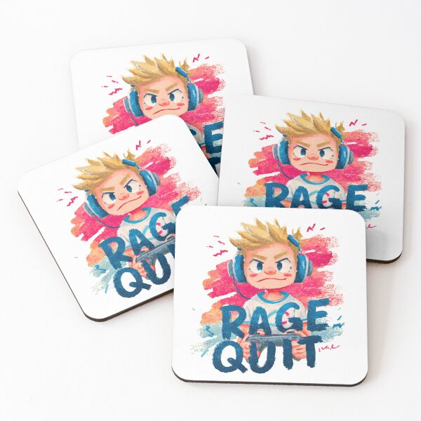 Item preview, RAGE QUIT TANTRUM LEVEL-UP  designed and sold by Zen Candy 3000 Travis Nicholas Zariwny.