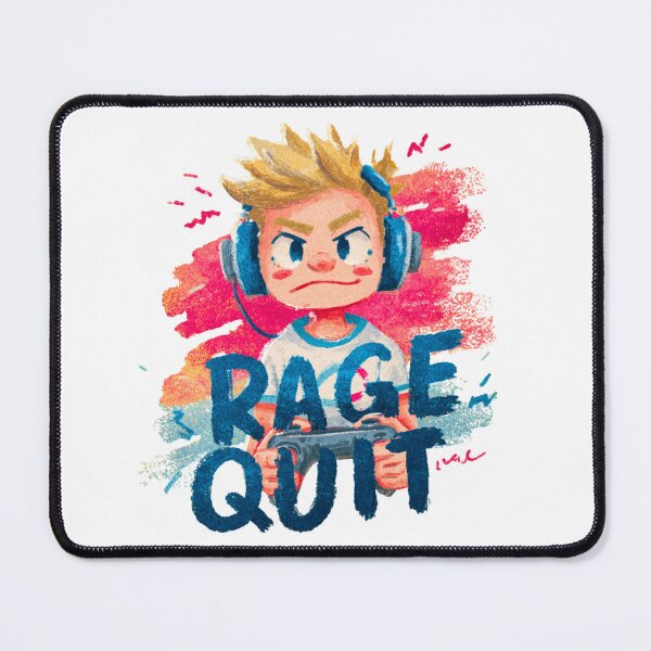 Item preview, RAGE QUIT TANTRUM LEVEL-UP  designed and sold by Zen Candy 3000 Travis Nicholas Zariwny.
