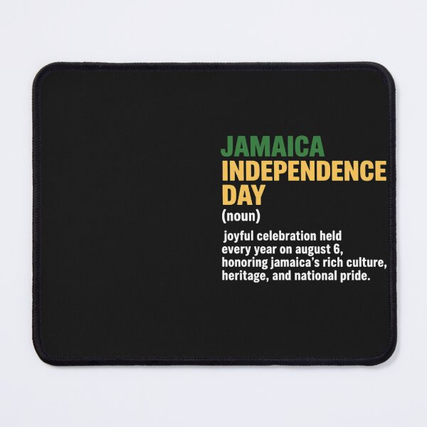 Item preview, Happy Independence Day Jamaica Definition 63rd Jamaican Flag designed and sold by Eskomeranola.