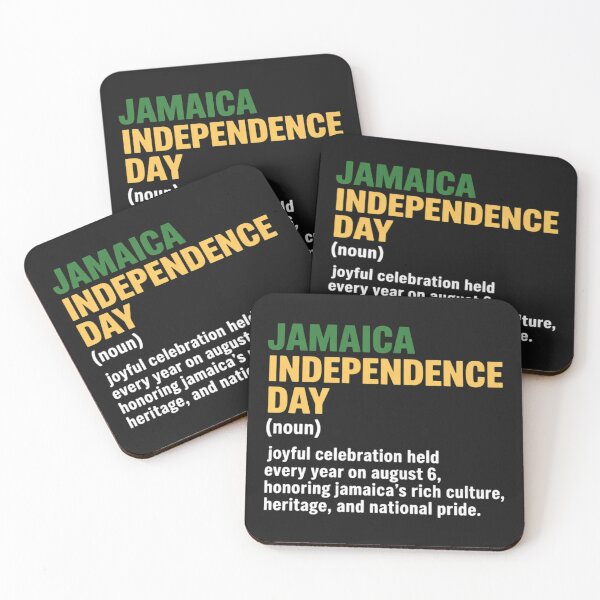 Item preview, Happy Independence Day Jamaica Definition 63rd Jamaican Flag designed and sold by Eskomeranola.
