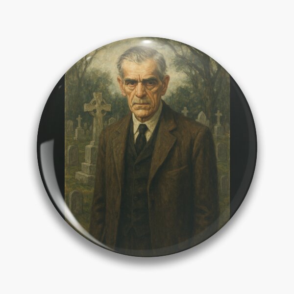 Item preview, Portrait Painting of Horror Movie Icon Boris Karloff designed and sold by Halifaxartguy.