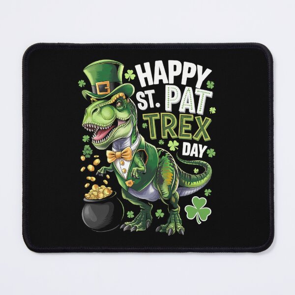 Item preview, Dinosaur St Patricks Day Happy St Pat Trex T rex Boys designed and sold by AsteriskDatBArt.