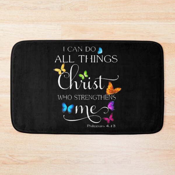 Item preview, I Can Do All Things Through Christ Philippians 413 Bible designed and sold by charitashmoqs.