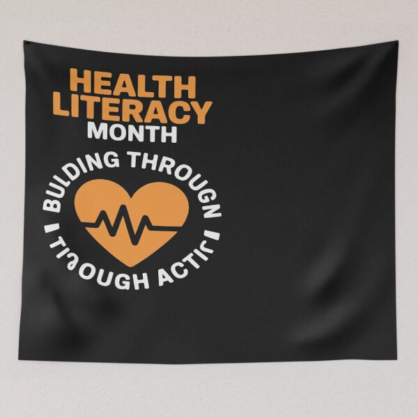 Item preview, Health Literacy Awareness - October is Health Literacy Month designed and sold by Eskomeranola.