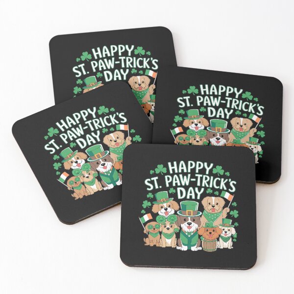Item preview, Happy Saint Patrick's Day Dog Puppy Lover for kids boys designed and sold by AsteriskDatBArt.