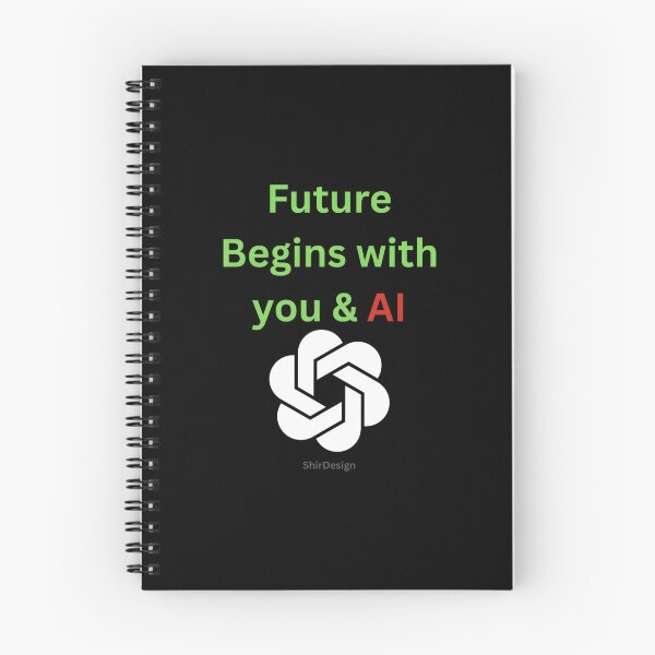 Item preview, Future Begins With You AI – Motivational Tech designed and sold by jeuwlxuywy74.