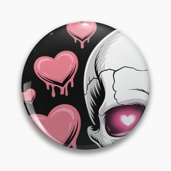 Item preview, Heartless Gothic Skull Love Spooky Skeleton Heart designed and sold by Eskomeranola.