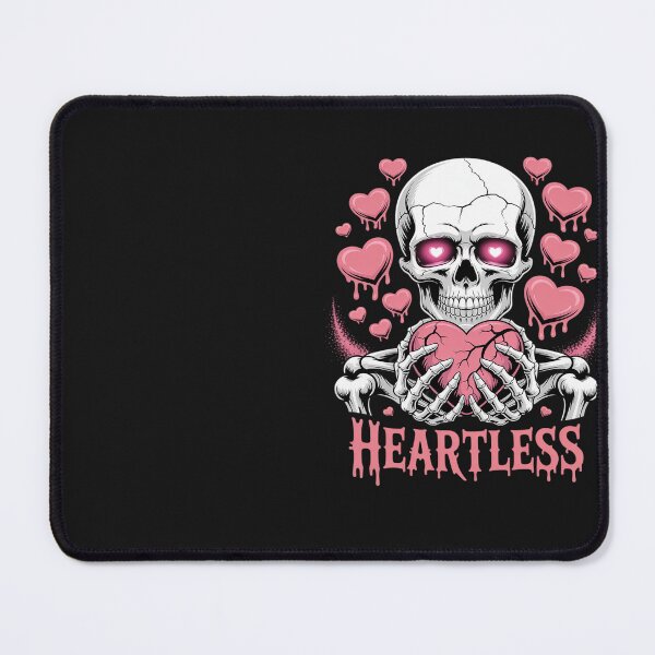 Item preview, Heartless Gothic Skull Love Spooky Skeleton Heart designed and sold by Eskomeranola.