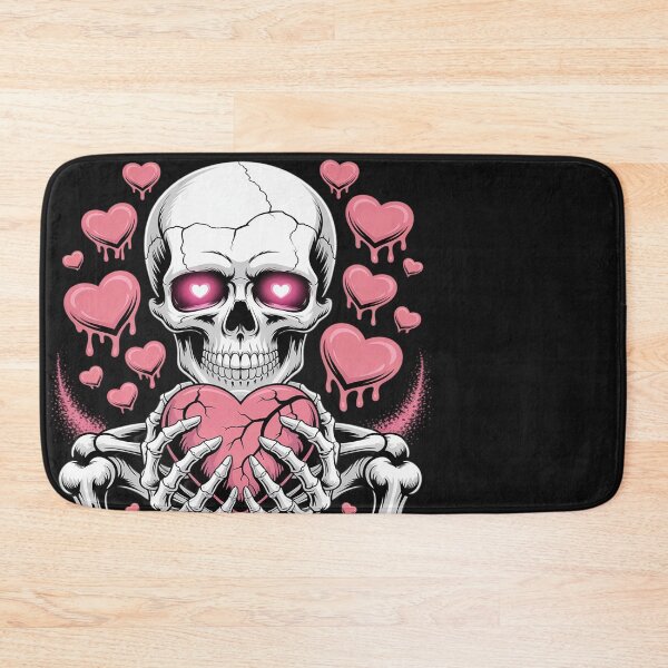 Item preview, Heartless Gothic Skull Love Spooky Skeleton Heart designed and sold by Eskomeranola.