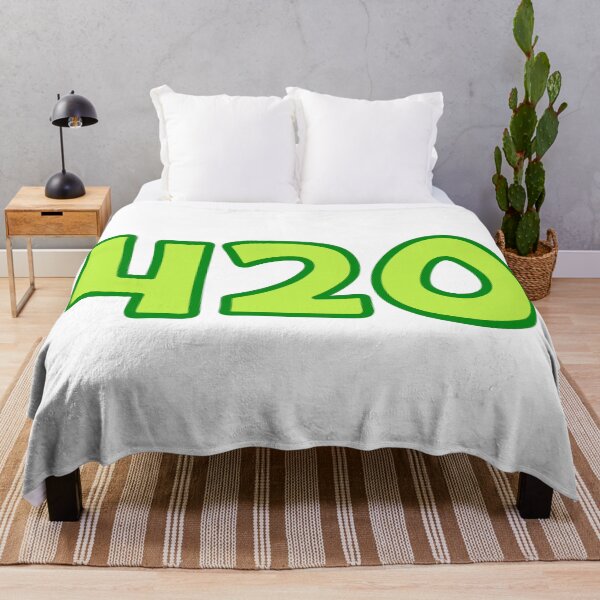 Item preview, 420, Green Outline designed and sold by Memes N Lore .