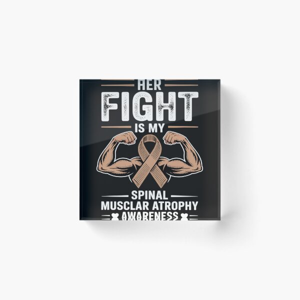 Item preview, Her Fight is My Fight Spinal Muscular Atrophy SMA Awareness designed and sold by Eskomeranola.