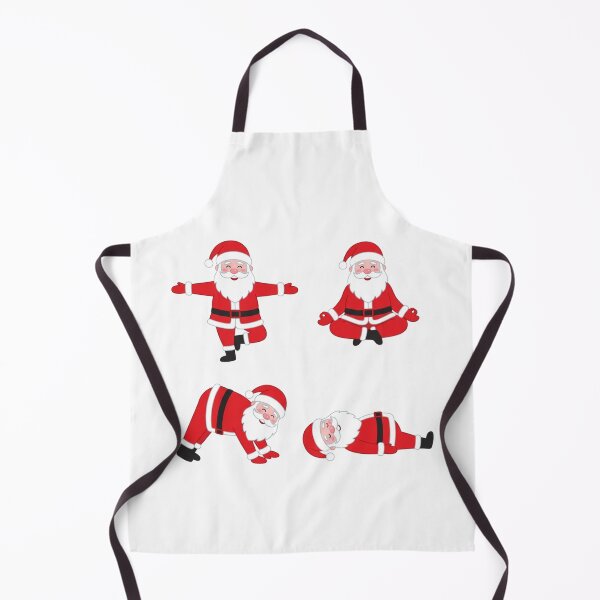 Item preview, Yoga Santa Funny Christmas Holiday Graphic for Fitness Lover designed and sold by chattsuede.