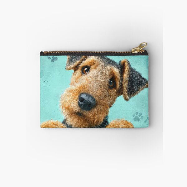 Item preview, Welsh Terrier Peeking over Wall 01 designed and sold by Elisabeth Lucas.