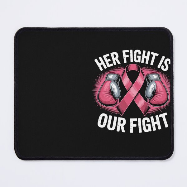 Item preview, Her Fight Is Our Fight Boxing Gloves Breast Cancer Awareness designed and sold by Eskomeranola.