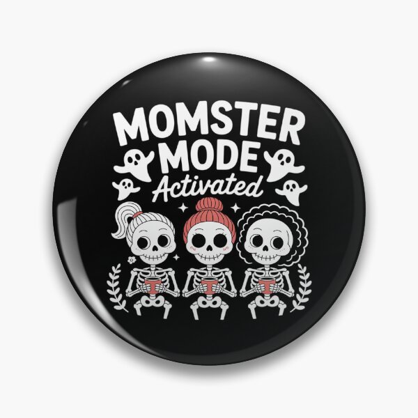 Item preview, Momster Mode Activated Skeleton Mom Crew Halloween designed and sold by FndPardaL.
