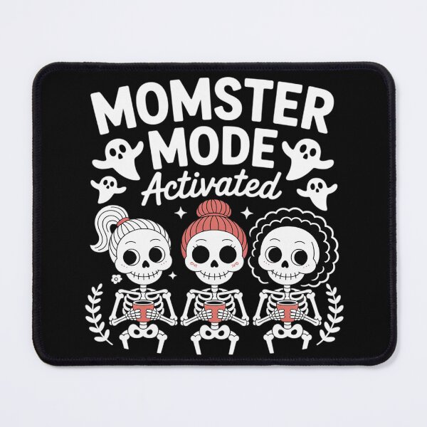 Item preview, Momster Mode Activated Skeleton Mom Crew Halloween designed and sold by FndPardaL.