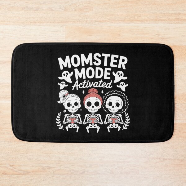 Item preview, Momster Mode Activated Skeleton Mom Crew Halloween designed and sold by FndPardaL.