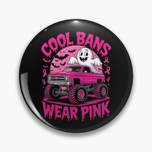 Item preview, Monster Truck Breast Cancer Awareness Cool Boys Wear Pink designed and sold by FndPardaL.