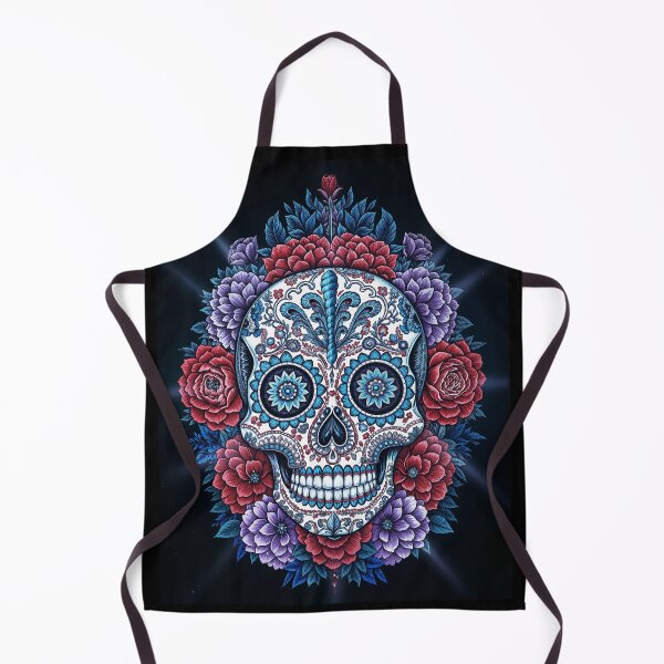 Item preview, Porcelain Skull Blooming with Roses designed and sold by Grafititee.