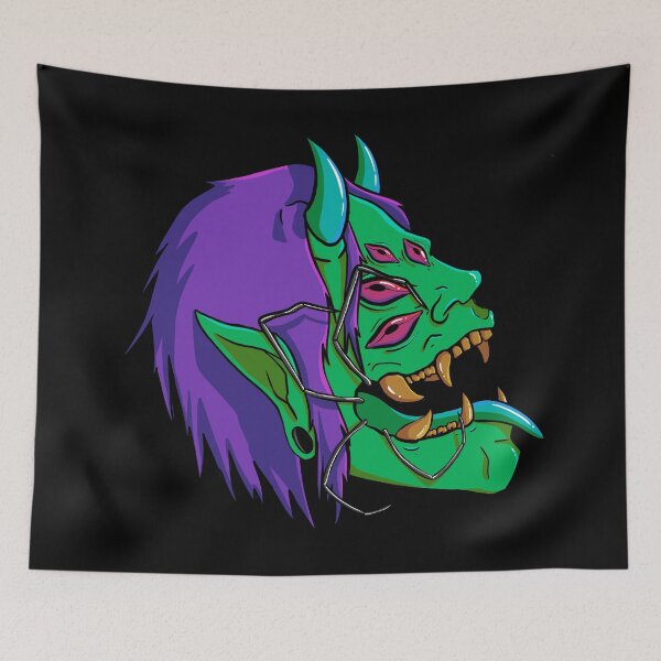Item preview, Neon Oni designed and sold by ErraticRaccoon.