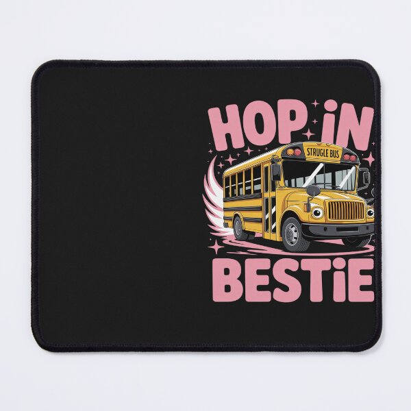 Item preview, Hop In Bestie Struggle Bus Mental Health Awareness Support designed and sold by Eskomeranola.