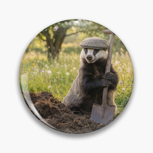 Item preview, An Industrious Badger designed and sold by Tridentulus.
