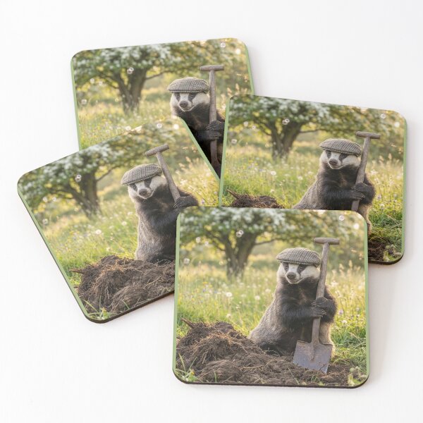 Item preview, An Industrious Badger designed and sold by Tridentulus.