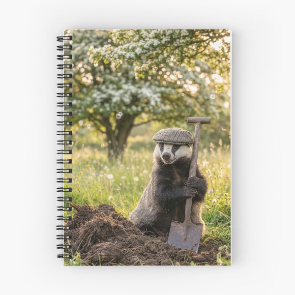 Item preview, An Industrious Badger designed and sold by Tridentulus.