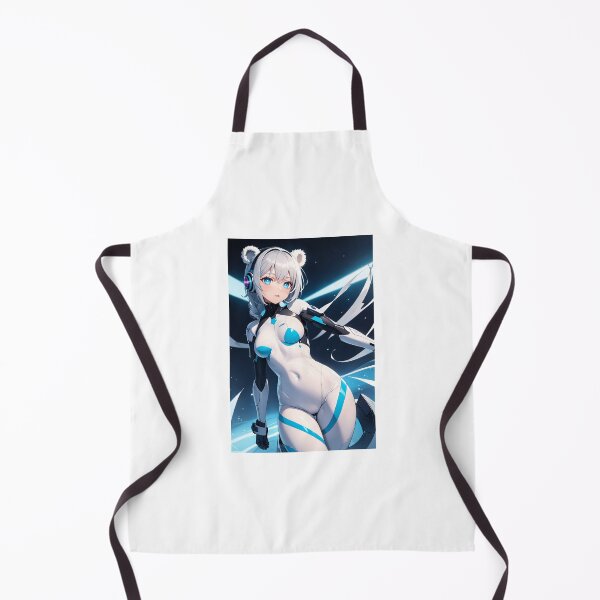 Item preview, Ninaka Fufuyu Cyber Pop Fan Art - White Sci-Fi Bodysuit designed and sold by iloveanimechibi.