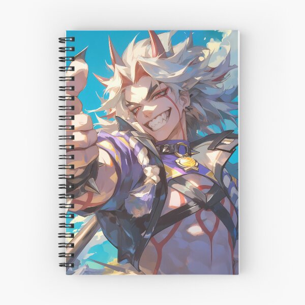 Item preview, Arataki Itto Genshin Impact Game Oni Pride Thunder Sky Laughing Strength designed and sold by HumbertoValveno.