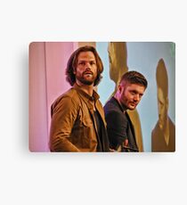 Jared Padalecki and Jensen Ackles - Asylum Con. Canvas Print